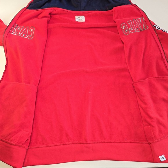 Fanatics St. Louis Cardinal Red Full Zip Hoodie Sweatshirt Mens Size‎ XL - Picture 9 of 10